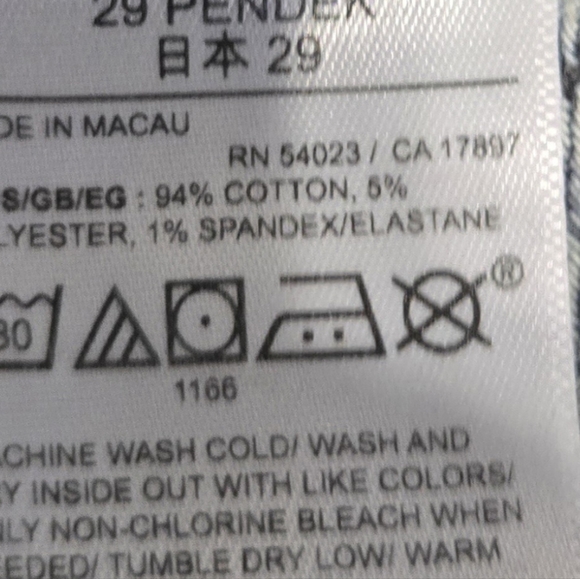 GAP Classic Gray Women's Jeans Vintage Slim High Rise Size 29/ 8s - Picture 7 of 7